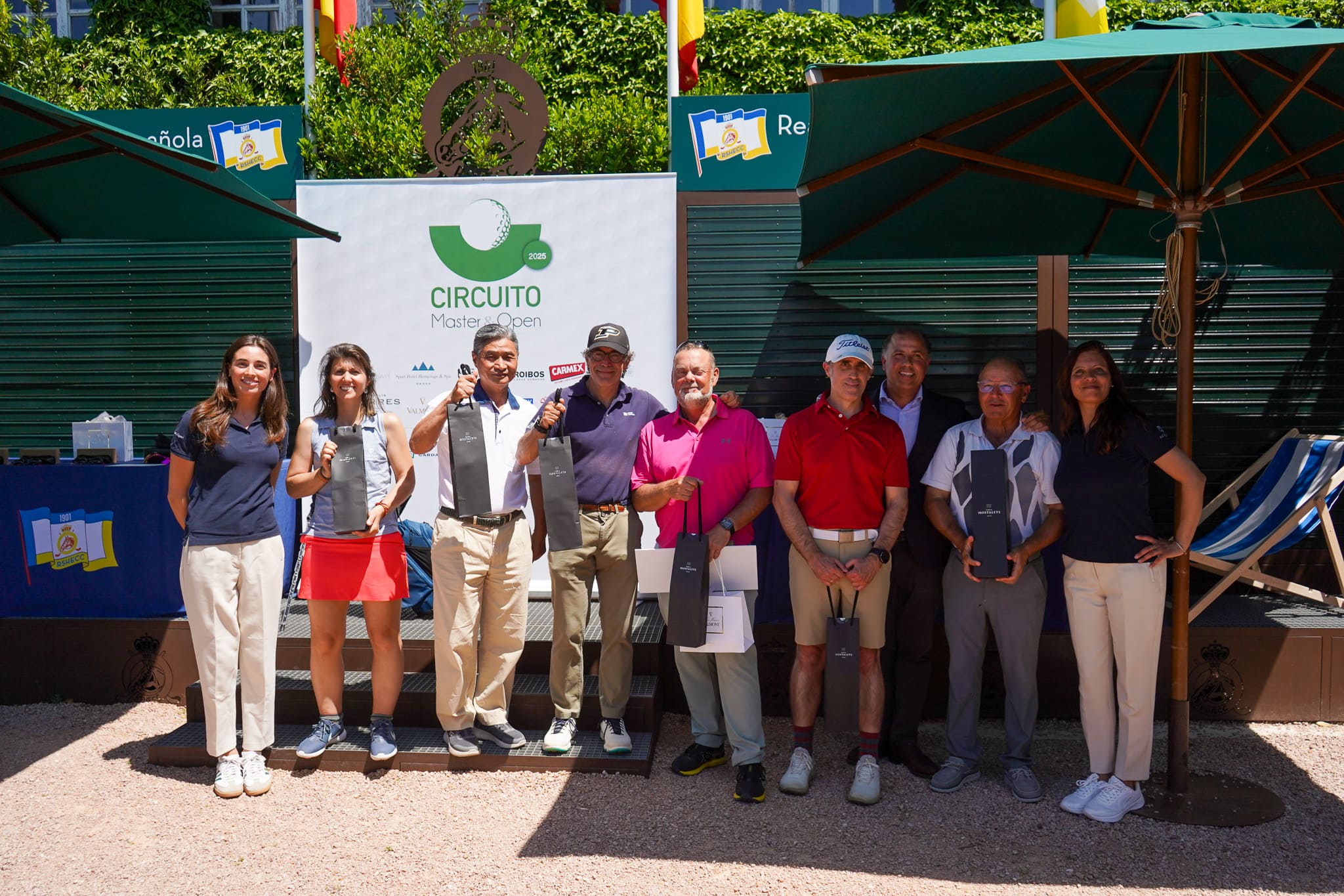 Entrega de premios del circuito Master & Open