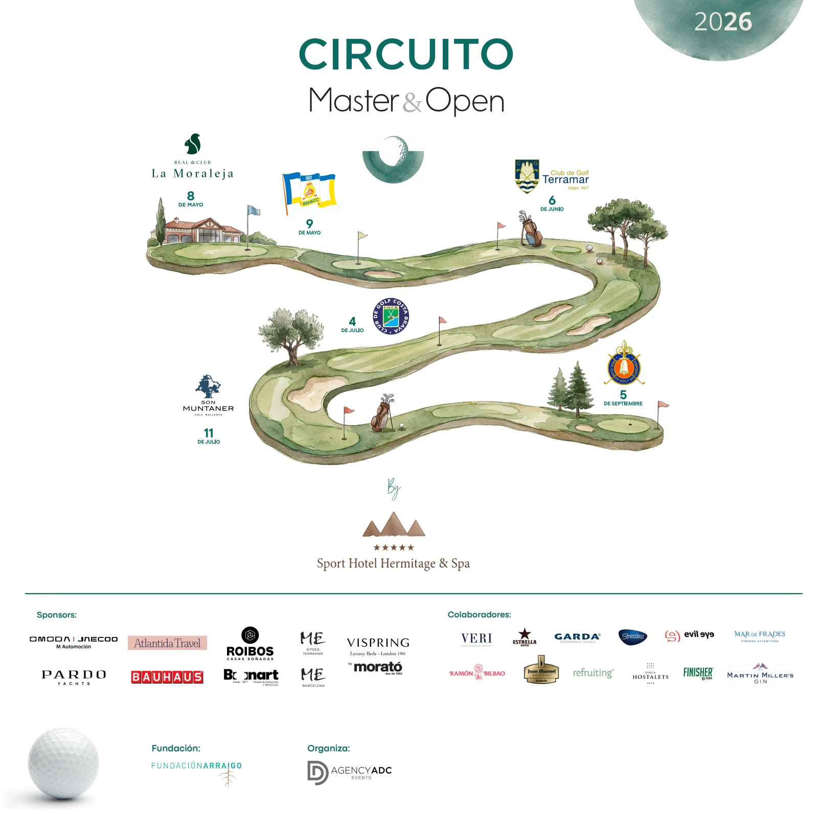 Master & Open Circuit 2026 poster · Madrid